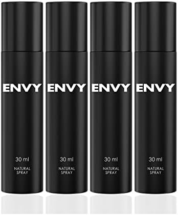 ENVY Natural Spray Men Perfume - 30ML Each (Pack of 4) | Long Lasting Eau de Parfum Scent Fragrance For Men