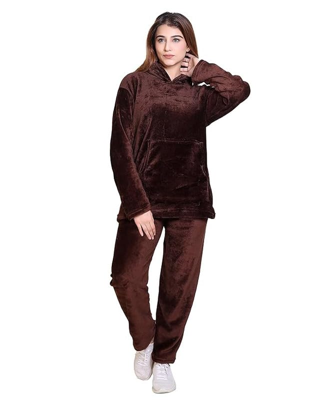 us trendz Wool Nightsuit for Women – Full Sleeve Winter Pajamas, Soft & Breathable-picture-20