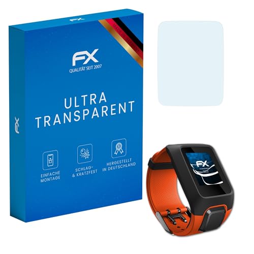 atFoliX Screen Protection Film compatible with TomTom Adventurer Screen Protector, ultra-clear FX Protective Film (3X)
