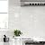 Vamos Tile Glossy Dolomite White Backsplash Tile Peel and Stick, 12.8 x 12.8 Inch 10 Sheets Long Hexagon PVC Self Adhesive Mosaic Wall Tiles Stick on Backsplash for Kitchen and Bathroom