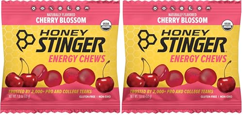 Image of Honey Stinger Energy Chews, Cherry Blossom, 1.8 Ounce (Pack of 2)