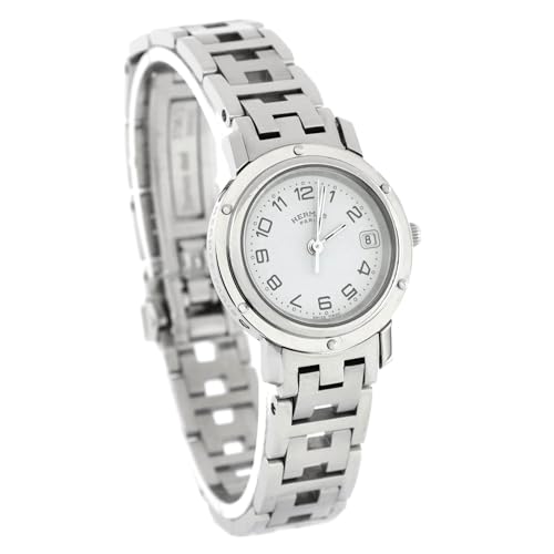 Hermes, Pre-Loved Clipper Quartz Watch Stainless Steel 242