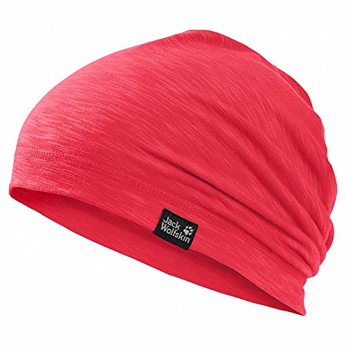 Jack Wolfskin Travel Mütze tulip red M