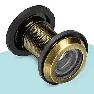 Plantex Door Eye/Eye Hole for Main Door/Door Eye Viewer/Eye Viewer for Safe Secure Home/Office/Hotel - (Antique)