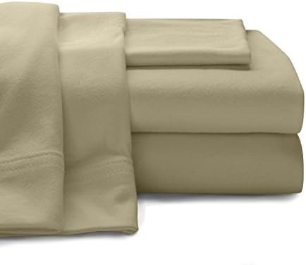 Twin XL 100% Micro Fiber 3 PC Sheet Set - Soft & Comfy - Twin Extra Long, 15" Deep Pocket, 39" x 80" Great for Dorm Room, Hospital and Split King Dual Adjustable Beds (TXL) (Taupe, Twin XL)
