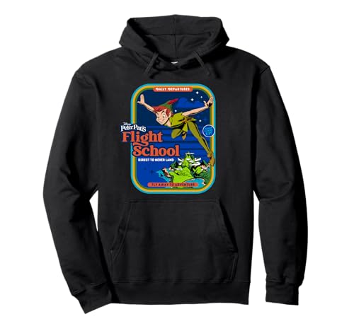 Peter Pans Flight School Hoodie Disney sweat idéal pour cocooning et sorties décontractées