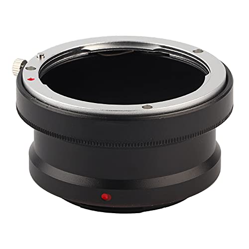 PODSJD Adaptador de Montura AI a FX, Anillo de Metal Aleación Negro Mate, Compatible con Objetivos D/AI/AIS - Control Manual Completo, Evita Reflejos en Sensor CMOS, para Cámaras