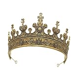 【Multifonctionnel】La couronne médiévale pour homme convient pour les d'année, Halloween, le cosplay, les anniversaires, les fêtes, le théâtre, les anniversaires de mariage, les festivals de musique et toutes autres occasions.