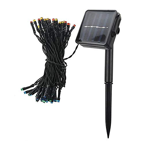 ubersweet Imported 50 LED 2 Modes Solar String Lights Perfect Outdoor Garden Decoration for Ch L6E6