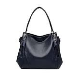 Eshow Soft Leather Large Women's Bag, Crossbody Bags for Women Designer Leather Handbags Shoulder Bags