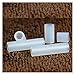 YINGJUN M2.8 M3.2 M4.2 M5.2 White Nylon Plastic Rround Metric Spacer PCB Hollow Standoff White NonThreaded Board (Color : 1000pcs, Size : 4mm)
