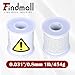 findmall 60/40 Tin Lead Rosin Core Solder Wire for Electrical Soldering 0.031