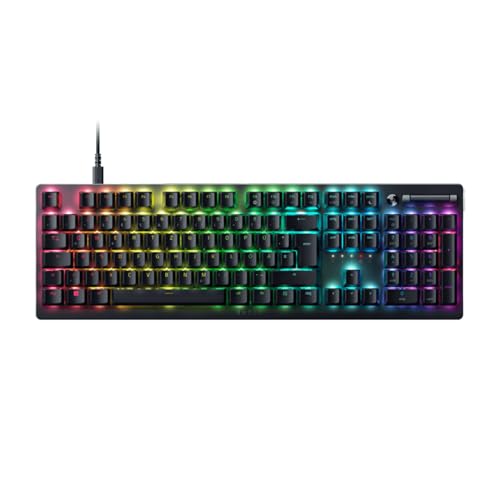 Razer DeathStalker V2 Gaming Tastatur Red Switches - Gaming Tastatur mit Extra flachen roten Mechanischen Switches Von Razer