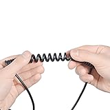 UAYESOK Radio Shoulder Speaker Mic, Walkie Talkie Handheld Microphone, Remote Multi Pin Mic Compatible with Motorola DP3400 DP3600 DP3401 DP3601 DP4400 DP4401 DP4600 DP4600 DP4800 DP4801 2 Way Radio - Image 5