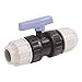 Produktbild STP fittings 8336044 PP Kupplung PP-Kugelventil mit 2 Verschraubungen, 32mm