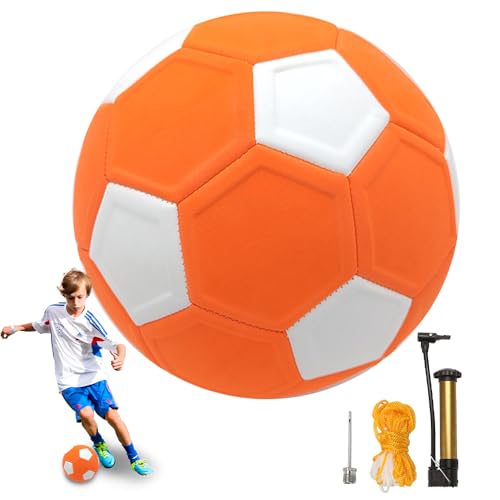 PLLYPE Fußball Curve Ball Größe 5 Swerve Ball Fußball Curves Soccer Balls Kurvenball für Kinder und Erwachsene für Fußballtraining Drinnen und Draußen, Geschenk für Kinder, Wettbewerb
