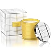 HomeWorx 50 oz. 4-Wick Limoncello Cupcake Luxe Glass Candle | Jumbo Premium Candle by Slatkin + C...