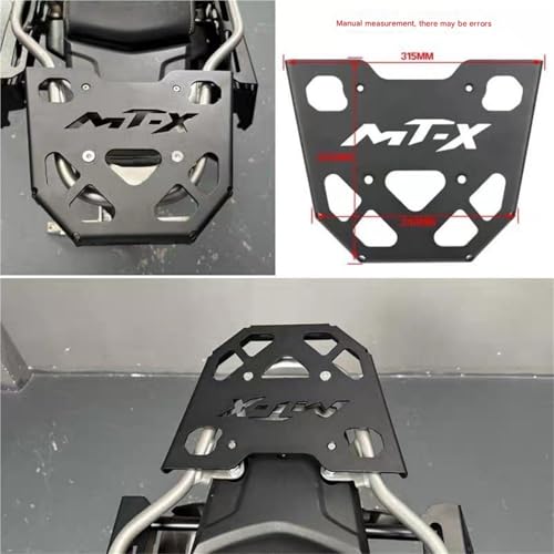 Plaque d'étagère arrière pour CFMOTO 800MTX support de bagages noir - 7