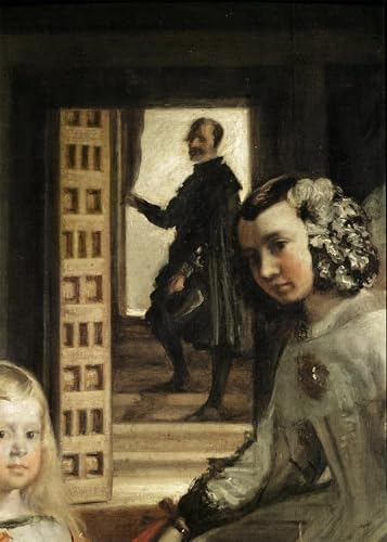 Cuadro de lienzo de La familia de IV de Velázquez, pintura mural para dormitorio (60x90cm)