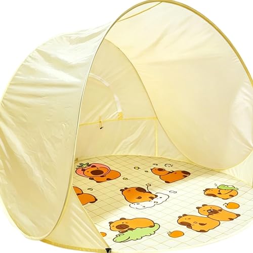 Refugio solar de playa para disfrutar tardes de camping con niños en lagos 7
