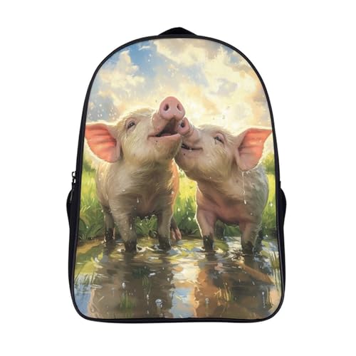 Mochila infantil 3D alivio lumbar de 40cm con estuche escolar y bolsa de viaje