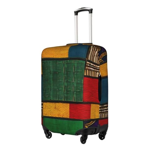 African Style Patchwork Tsa Approved Luggage Cover For 18-32 Inch Suitcases Scratch-Resistant Stretch Luggage Cover2