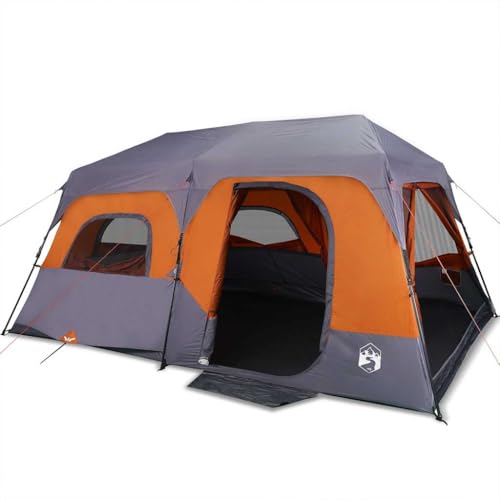 Tente de camping style cabine 9 places en polyester 190T durable