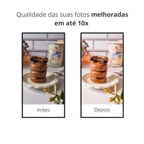 Ring Light de Mesa Articulado Iluminador Anel Luz LED Para Celular Universal Branco