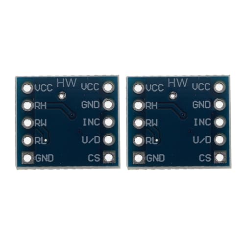 Potentiomètre numérique X9C104 module résistance 100k Ohm équilibre de pont électronique 2pcs