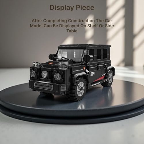 Image of Kids Car Blocks Set (316 Pieces) Highly Detailed Car Model With Guidebook Learning & Educational TOY Play Set