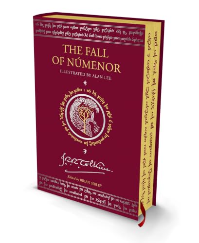The Fall of Númenor Illustrated by Alan Lee: A Special Editon of the Fantasy Classic with Sprayed Edges (Tolkien Illustrated Editions, 20)