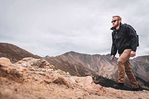 Vertx Men's Integrity Shell Tactical Rain Jacket, Hooded, Waterproof Windbreaker with Full Zip for EDC Gear4