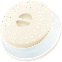 Vista 28 de Cubierta plegable para salpicaduras de microondas, 10.5 pulgadas, apta para lavavajillas, cubierta para plato de microondas con ventilación de Gris