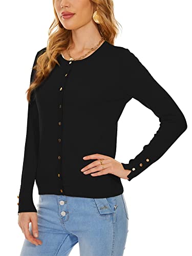 Spicy Sandia Womens Cardigan Sweaters Lightweight Button Up Crewneck Dressy Casual Trendy Spring Sweater Jackets2