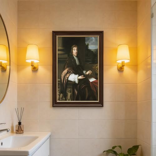 Poster Robert Hooke impression sur toile bureau design - 7