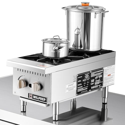 WILPREP Countertop Gas Range – 12