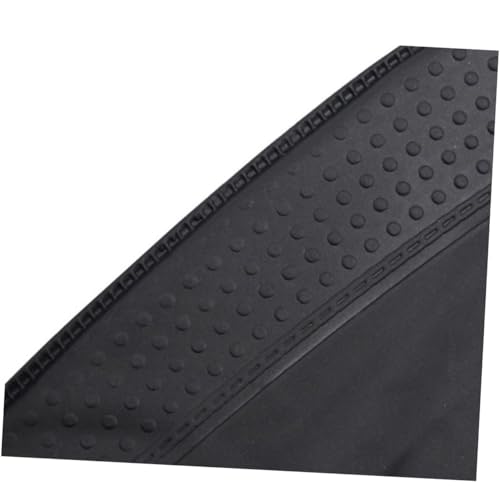 Cubrecalzados impermeables para hombre, cubiertas altas con cremallera, talla M, color negro miniatura 2