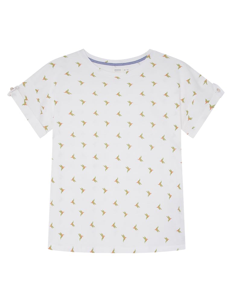 SPRINGFIELD Camiseta, Amarillo/Pistacho, L para Mujer