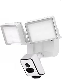 GUSAJ Floodlight Camera HD 1080P IP Wifi Night Vision Motion Detection Smart Home Wireless Floodlight Camera Outdoor Security Two-way Audio Camera (Sensor Size : 0G camera, Size : 1)