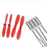 Alta velocidad: estos 4 mini motores CC sin núcleo de 7 mm x 16 mm CC 7 V están diseñados para un rendimiento de alta velocidad, con una velocidad máxima de 45000 RPM. Experimenta un funcionamiento rápido y eficiente con estos motores.