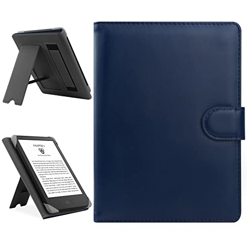 Custodia Universale Compatibile con 6-6.8 E-Book Reader Kindle Nuovo 2022 & Clara 2E Cover con Stand 6.8 pollici blu