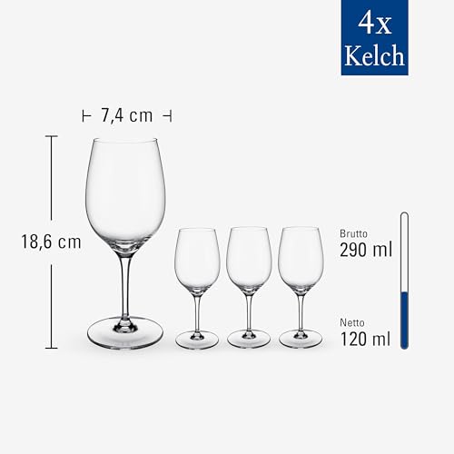 Villeroy & Boch Entrée White Wine Glass Set of 4 – Crystal Glass - Dishwasher Safe Construction - 10 Ounce Capacity by Villeroy & Boch - Image 3