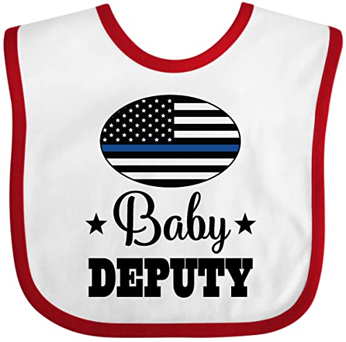 inktastic Police Deputy Baby Clothes Baby Bib