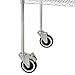 Sandusky WCASTERSET5 4-Caster Set for Wire Shelving, 5