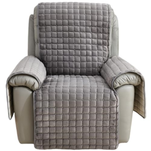Funda para sillón reclinable suave de 75 x 21 pulgadas protector de sofá individual 2