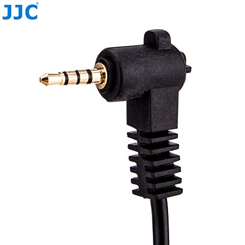 Jjc H4N Cable Wired Remote Control Commander For Zoom H4N & H4N Pro All Black (2020 Model) Handy Portable Digital Recorder Replaces Zoom Rch-4N Controller - Cable Length: Approx 1.4M / 4.6 Feet #TOP1