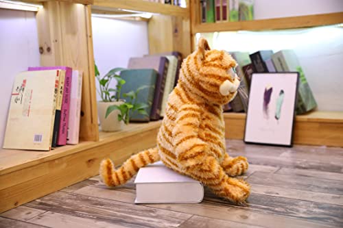 Zhaofafa Fat Orange Plush Cat Stuffed Animals Toy,Lifelike Yellow Tabby Cat Kitty Toy For Boys And Girls Children Xmas Birthday Gift,11.8/17.7 Inches (11.8 In（30 Cm）) #TOP2