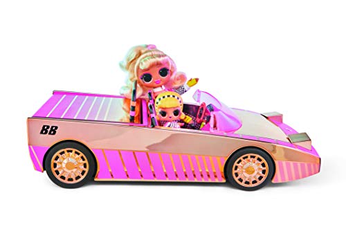L.O.L. Surprise! LOL Surprise Coche-Piscina con Muñeca Exclusiva, Incluye Coche Multicolor, Piscina Sorpresa, Pista de Baile con Luces Mágicas y Accesorios, Para Niños y Niñas a partir de 4 años