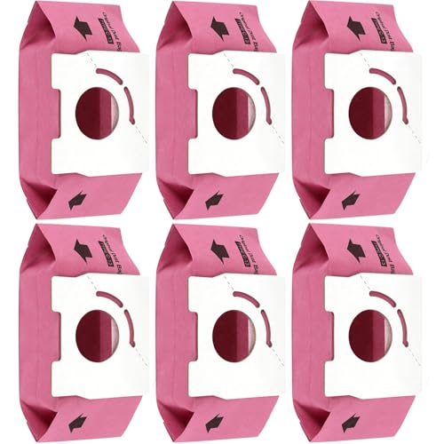 FCYOUO 6枚入り パナソニック 掃除機 紙パック AMC-S5 m型vタイプ そうじき交換用紙パック 掃除用品