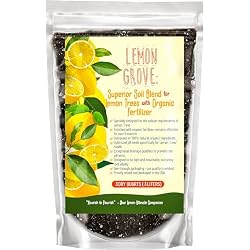 GARDENWISE Organic Lemon Tree Soil – Citrus Potting Mix with Organic Fertilizer – Ideal for Potted Lemon Trees, Meyer Lemons & Citrus Plants – Chunky, Indoor & Outdoor (3 QUARTS)